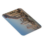 Israel, Tel Aviv, Strand, Hotels, Abenddämmerung Magnet (Rechte Seite)