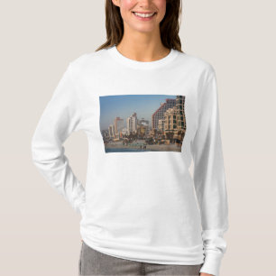 Israel, Tel Aviv, Strandpromenade, Hotels, Dämmer T-Shirt