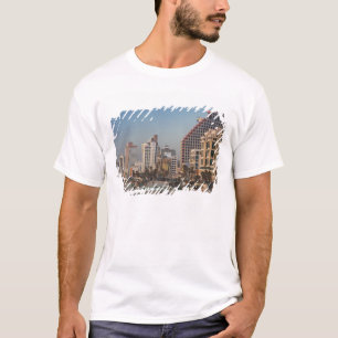Israel, Tel Aviv, Strandpromenade, Hotels, Dämmer T-Shirt