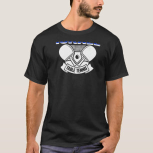 Israel Tischtennis unterstützen israelisches Ping T-Shirt