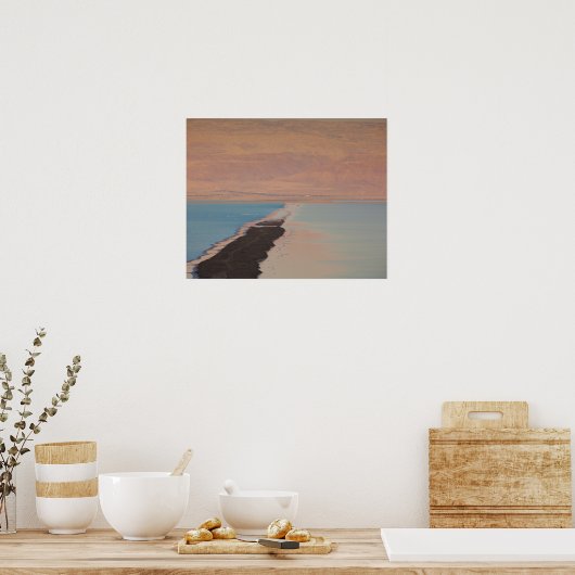 Israel, Totes Meer, Ein Bokek, Totes Meer, Dämmeru Poster (Küche)