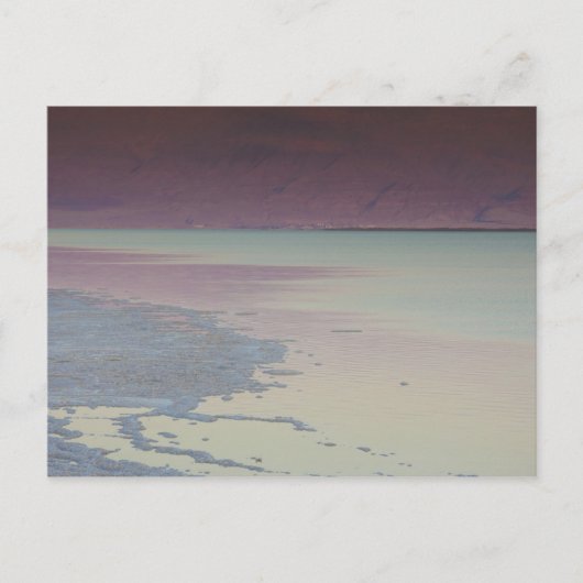 Israel, Totes Meer, Ein Bokek, Totes Meer, Dämmeru Postkarte (Vorderseite)