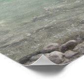 Israel, Totes Meer, Küste Poster (Ecke)