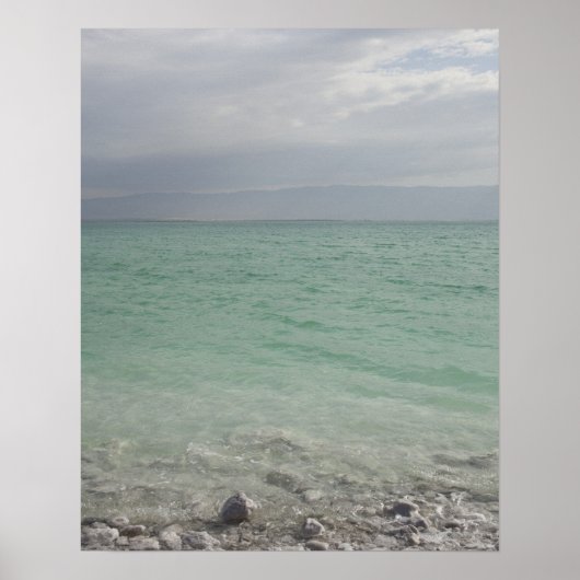 Israel, Totes Meer, Küste Poster (Vorne)