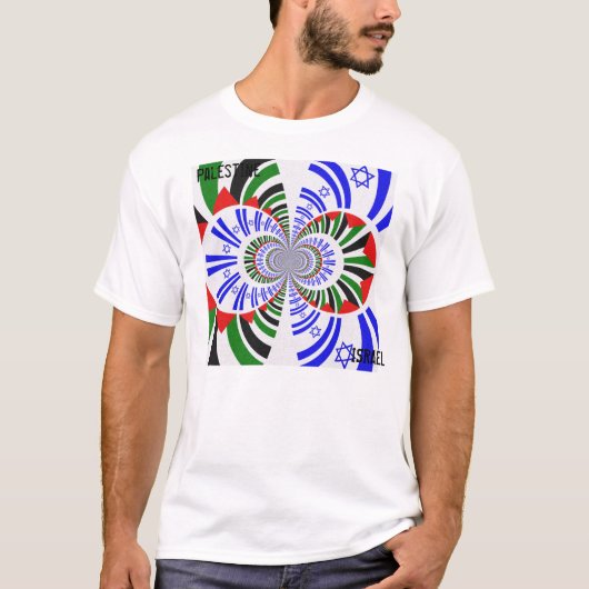 Israel u. Palästina T-Shirt (Vorderseite)