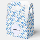 Israel und die israelische Flagge regierten mit Ih Geschenkschachtel (Geöffnet)