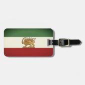 Israel und Iran Flaggen Reise Gepäckanhänger (Vorderseite horizontal)