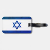 Israel und Iran Flaggen Reise Gepäckanhänger (Rückseite horizontal)
