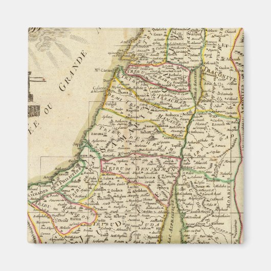 Israel und Palästina 3 Magnet (Vorne)