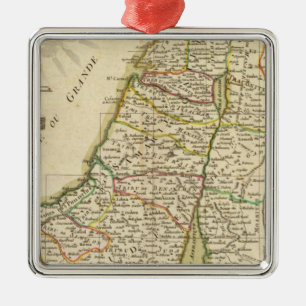 Israel und Palästina 3 Ornament Aus Metall