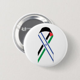 Israel und Palästina-Fahne Button