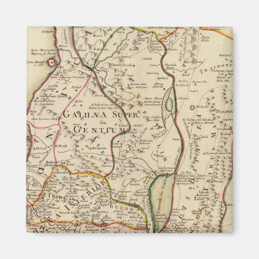 Israel und Palästina Magnet (Vorne)