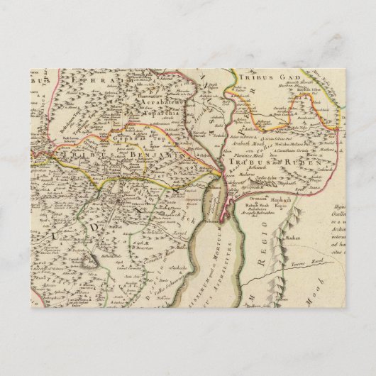 Israel und Palästina Postkarte (Vorderseite)