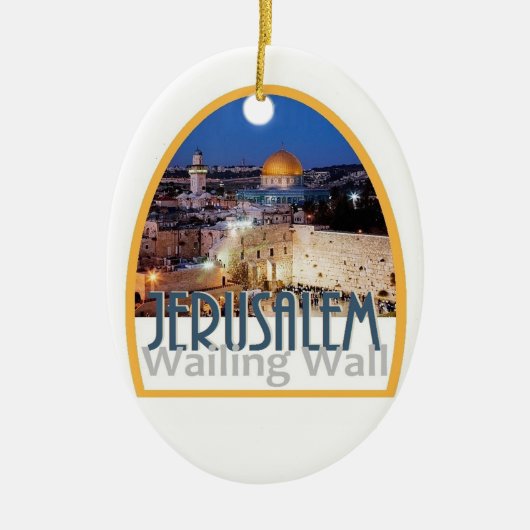 ISRAEL-Verzierung Keramikornament (Vorne)