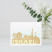 Israel Vintage Postkarte (Stehend Vorderseite)