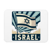 Israel Vintage Travel Poster Magnet (Horizontal)