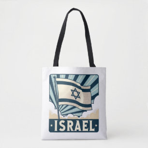 Israel Vintage Travel Poster Tasche
