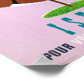 Israel Vintage Travel Poster wiederhergestellt (Ecke)