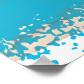 Israel Vintages Urlaubsposter Poster (Ecke)