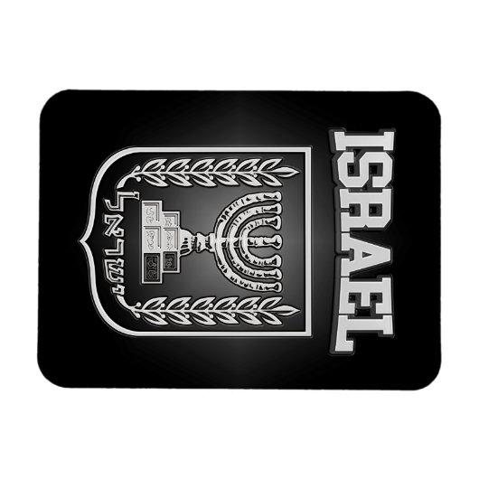 Israel-Wappen Magnet (Horizontal)