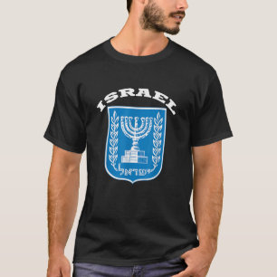 Israel Wappen T-Shirt Flag Souvenir Jerusalem