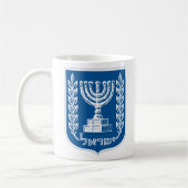 Israel-Wappen Tasse (Links)