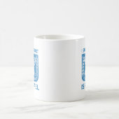 Israel-Wappen Vintag Kaffeetasse (Mittel)
