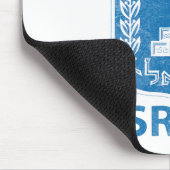 Israel-Wappen Vintag Mousepad (Ecke)