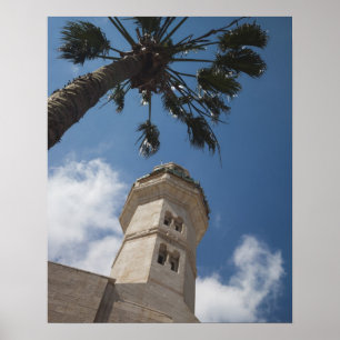 Israel, Westjordanland, Bethlehem, Moschee von Oma Poster