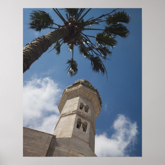 Israel, Westjordanland, Bethlehem, Moschee von Oma Poster (Vorne)