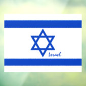 Israel Window decal, israelische Flag Patrioten /s Fensteraufkleber (Blatt 3)
