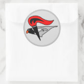 ISRAELI AIR FORCE SQUADRON FLYING SCHOOL-BASIC RUNDER AUFKLEBER (Tasche)