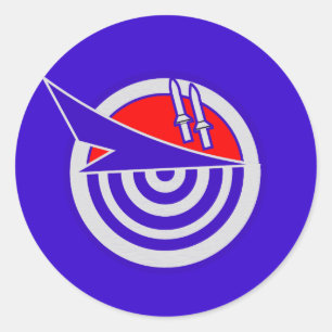 ISRAELI AIR FORCE SQUADRON RUNDER AUFKLEBER