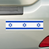 Israeli Flag (Israel) Autoaufkleber (Auf Auto)