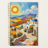 Israeli Mediterranean Landscape – Colorful Design Planer (Vorderseite)