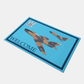 Israeli Super Mystères - Willkommen Fußmatte (Schrägansicht)