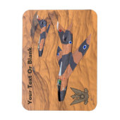 Israeli Super Mysterien Over The Desert Magnet (Vertikal)