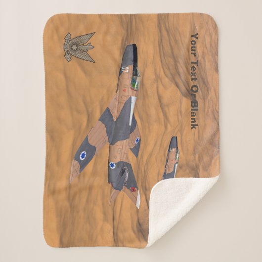 Israeli Super Mysterien Over The Desert Sherpadecke (Vorderseite)