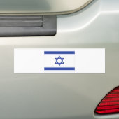 israelische Flagge Autoaufkleber (Auf Auto)