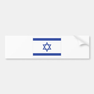 israelische Flagge Autoaufkleber