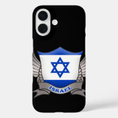 israelische Flagge Case-Mate iPhone Hülle (Rückseite)