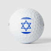 israelische Flagge Golfball (Vorderseite)