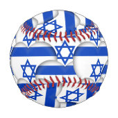 Israelische Flagge, Herz - Baseballs, Liebe Israel Baseball (Vorderseite)