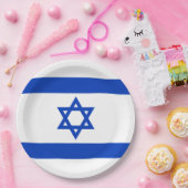 israelische Flagge (Israel) Pappteller (Party)