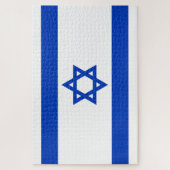 israelische Flagge (Israel) Puzzle (Vertikal)