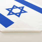 israelische Flagge (Israel) Sherpadecke (3/4)