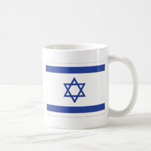 israelische Flagge Kaffeetasse