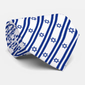 israelische Flagge Krawatte (Gerollt)