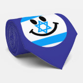 israelische Flagge Krawatte (Gerollt)