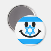 israelische Flagge Magnet (Vorderseite/Rückseite)